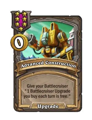 Advanced Construction card
