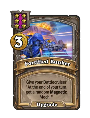 Fortified Bunker card