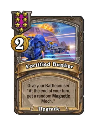 Fortified Bunker card