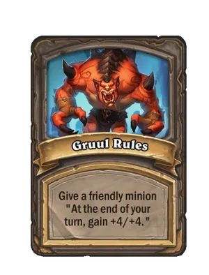 Gruul Rules card render