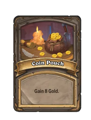 Coin Pouch card