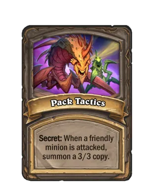 Pack Tactics card