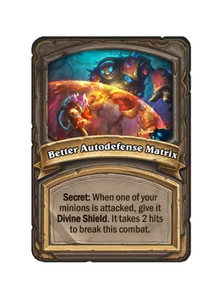Better Autodefense Matrix card
