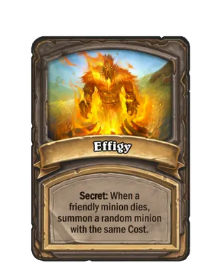 Effigy card