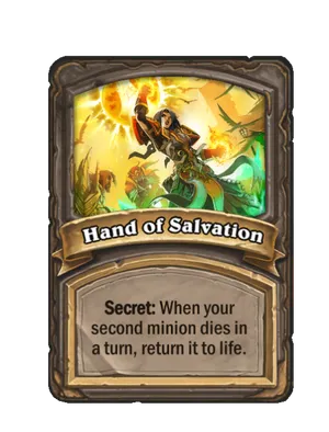 Hand of Salvation card