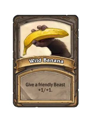 Wild Banana card