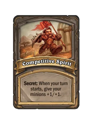 Competitive Spirit card