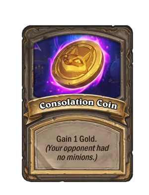 Consolation Coin card