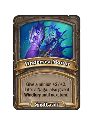 Undersea Mount card