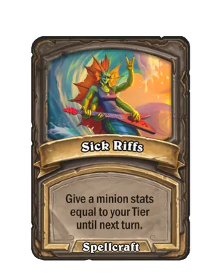 Sick Riffs card