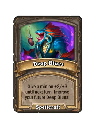 Deep Blues card
