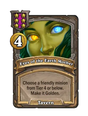 Eyes of the Earth Mother card