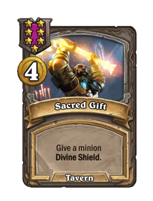 Sacred Gift card