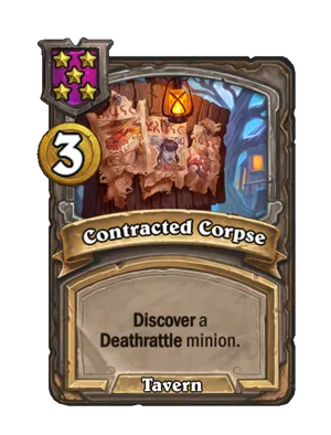 Contracted Corpse card