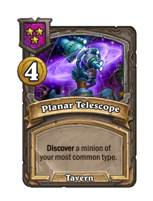 Planar Telescope card