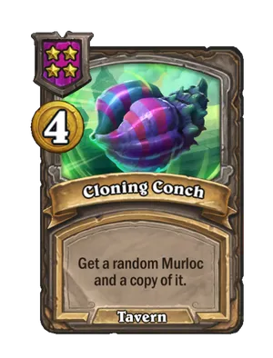 Cloning Conch card