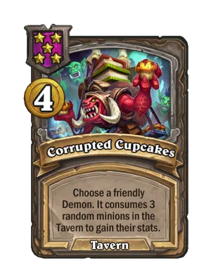 Corrupted Cupcakes card