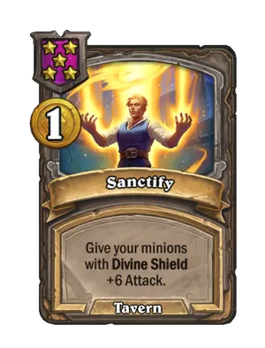 Sanctify card