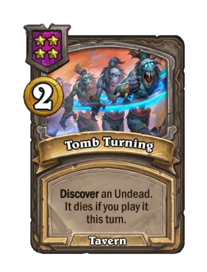 Tomb Turning card