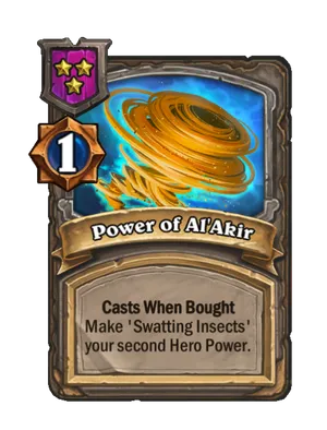 Power of Al'Akir card