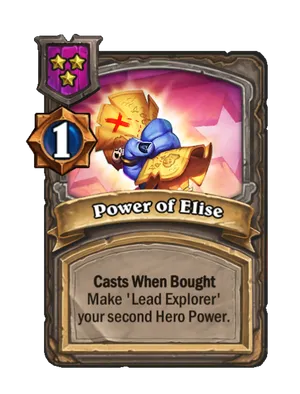 Power of Elise card
