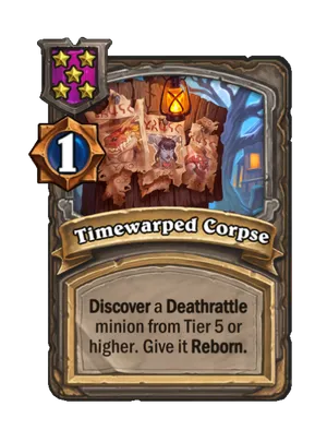 Timewarped Corpse card