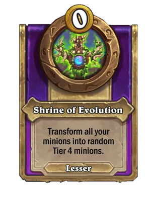 Shrine of Evolution card