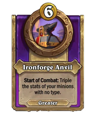 Ironforge Anvil card