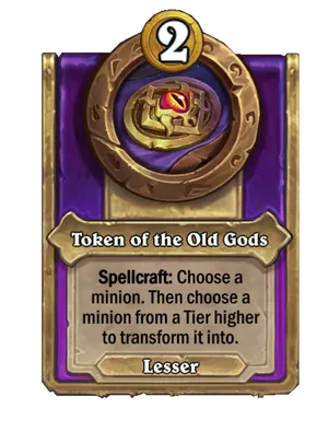Token of the Old Gods card