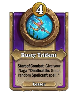Rusty Trident card