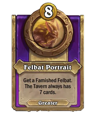 Felbat Portrait card