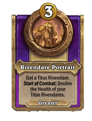 Rivendare Portrait card