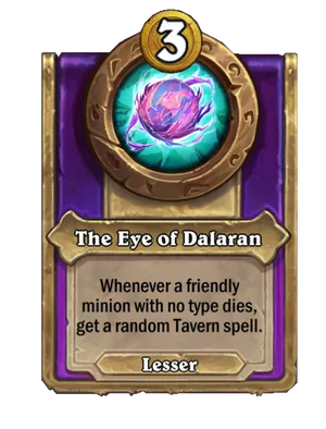 The Eye of Dalaran card