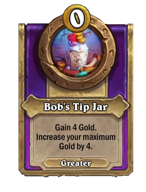 Bob's Tip Jar card