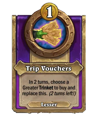 Trip Vouchers card