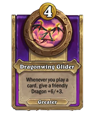 Dragonwing Glider card