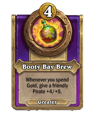 Booty Bay Brew card