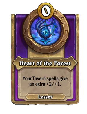 Heart of the Forest card