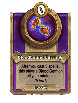 Bloodbound Earrings card