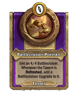 Battlecruiser Portrait card