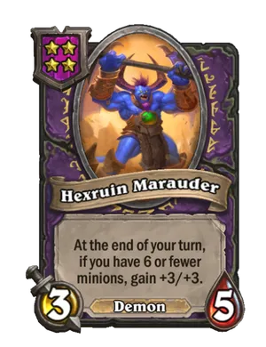 Hexruin Marauder card render