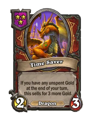 Time Saver card render