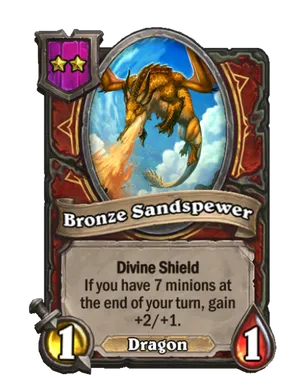 Bronze Sandspewer card render