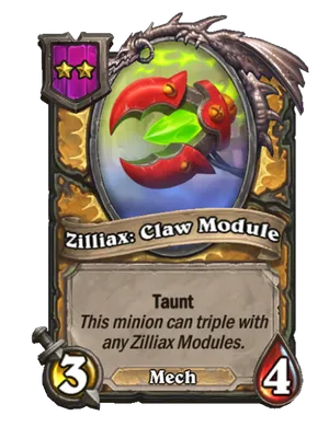 Zilliax: Claw Module card render
