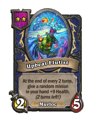 Upbeat Flutist card render