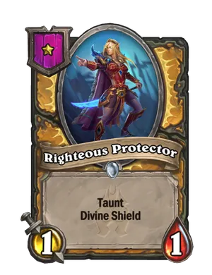 Righteous Protector card render