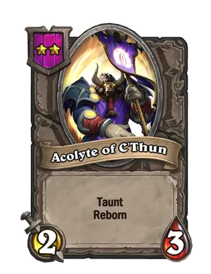 Acolyte of C'Thun card render