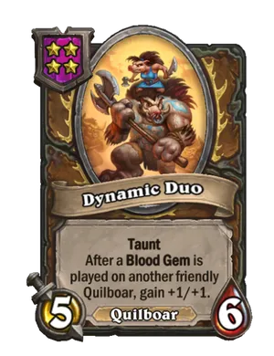 Dynamic Duo card render