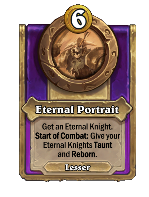 Eternal Portrait — Trinket — Hearthstone Battlegrounds card