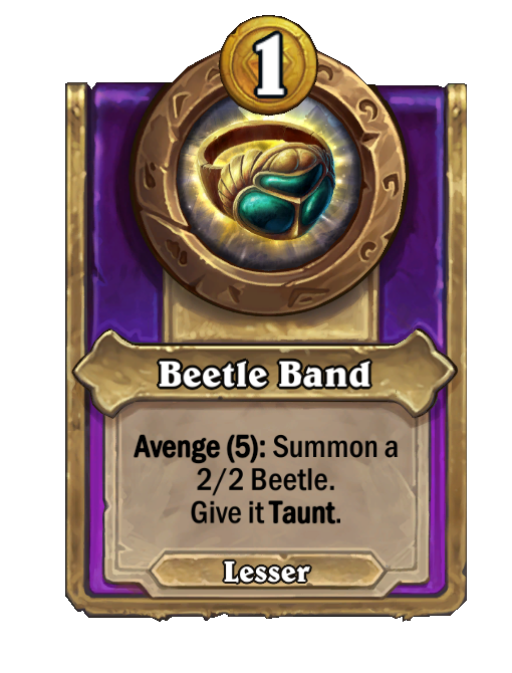 Beetle Band — Trinket — Avenge — Hearthstone Battlegrounds card